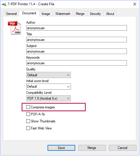 Uncheck the Compress Images option Uncheck the Compress Images option