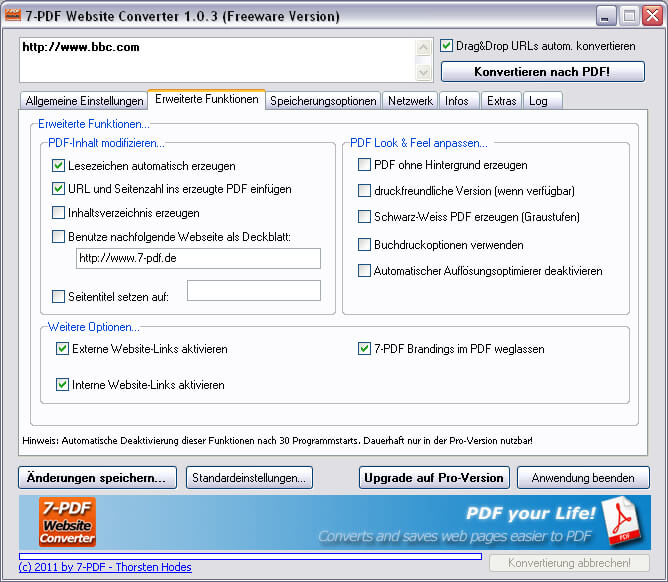 Freeware Wandelt Webseiten Sauber In Pdf Dateien Um 7 Pdf